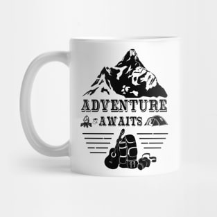 Adventure awaits Mug